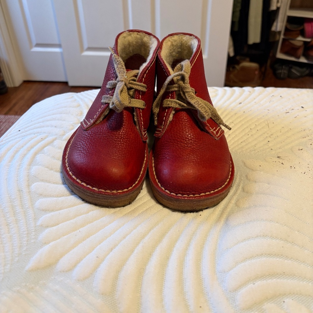 Duckfeet Grena Sheep Wool Lined Size 35